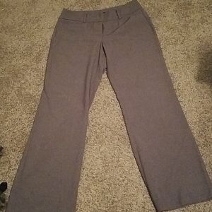 Womens Gray Bootcut Pants